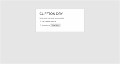 Desktop Screenshot of clifftondry.com